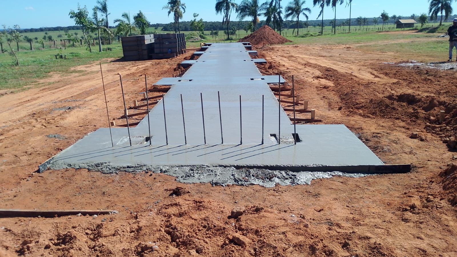 Conceito Pesagens — Obra: Infraestrutura pronta para pesar