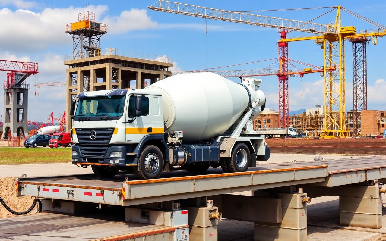 Conceito Pesagens — Obra: Infraestrutura pronta para pesar