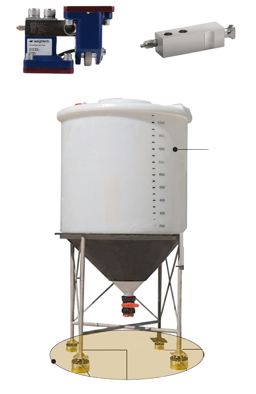 Módulo de pesagem SILOFOR aplicado a silo