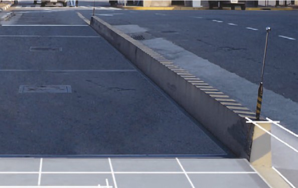 Pista de balança rodoviária prolongada Conceito Pesagens