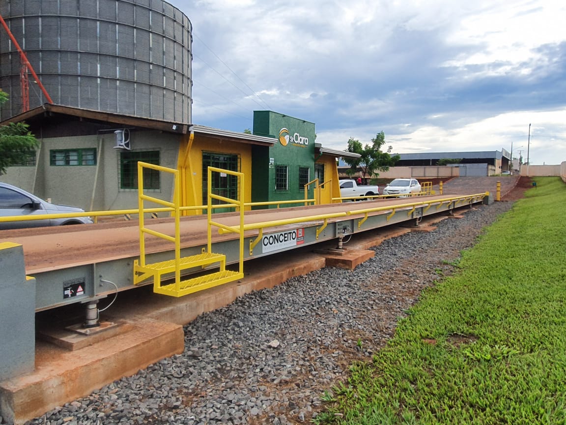 Balança Svelte 2515 Conceito instalada em cooperativa agrícola